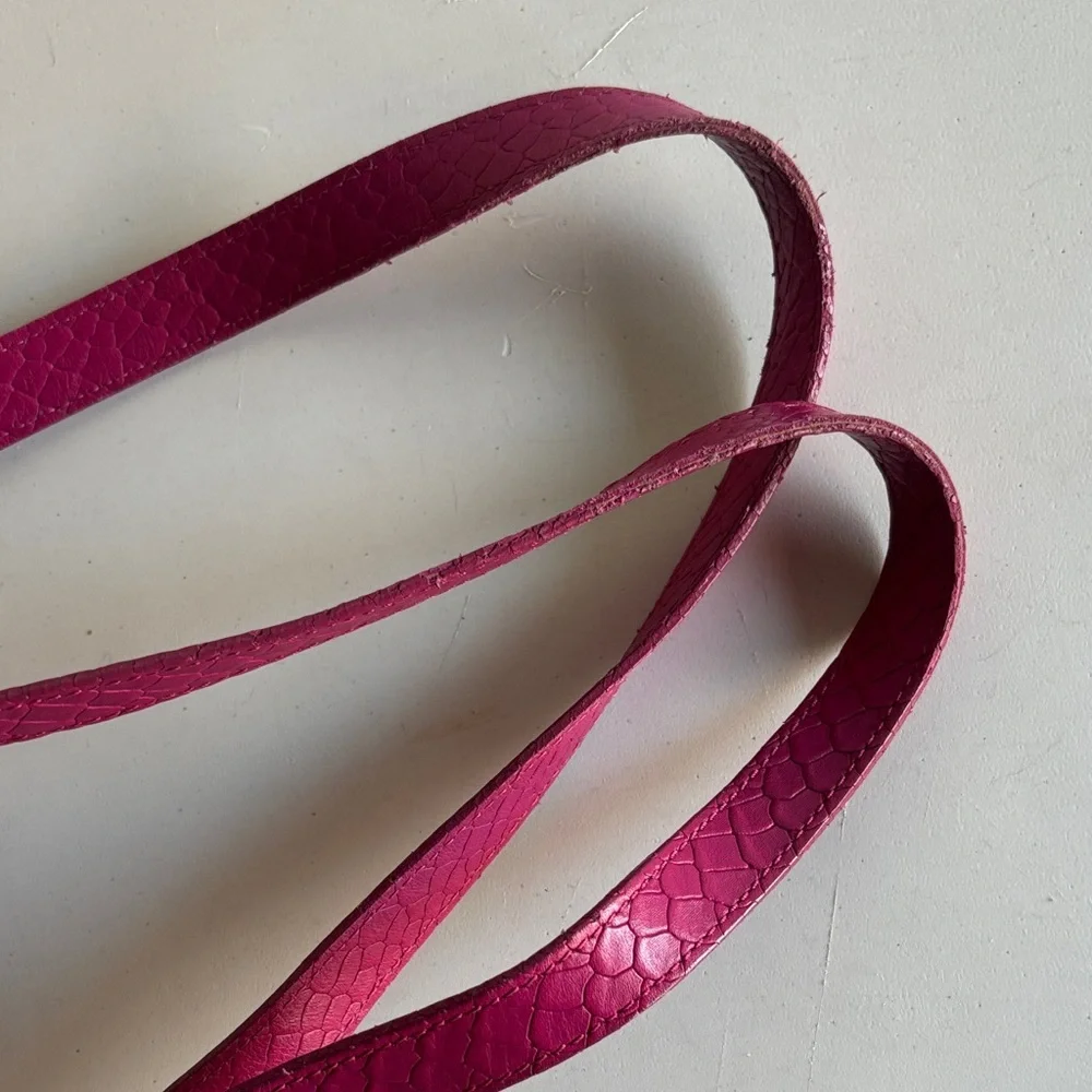 GiGi New York Fuchsia Textured Tote